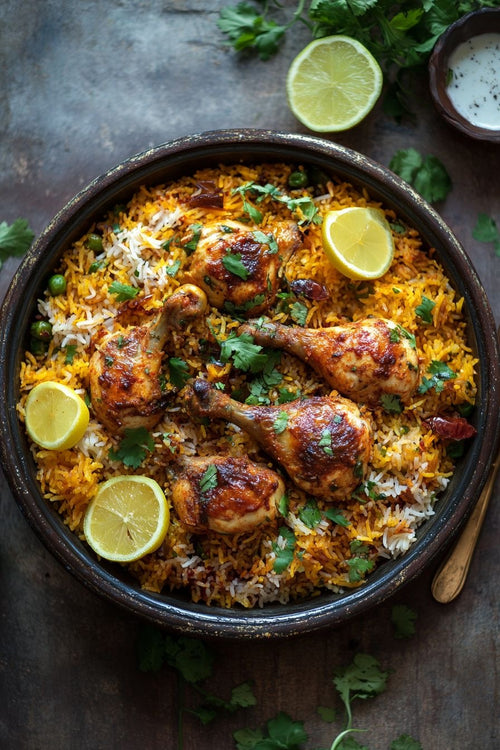 FULL Plate Chicken Biryani